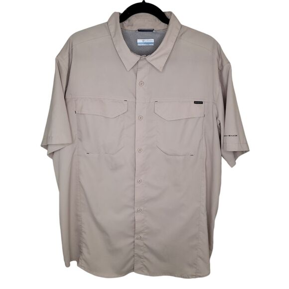 COLUMBIA AM1567 Silver Ridge Lite Short Sleeve Shirt Size XL - Picture 1 of 8